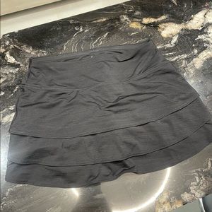 Black Athleta Tennis Skirt